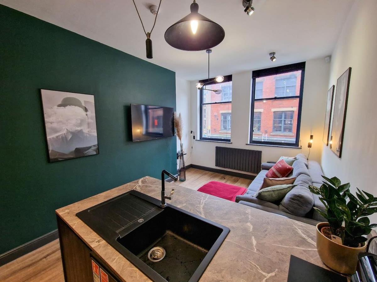 Stunning Northern Quarter Flat Manchester Exterior foto
